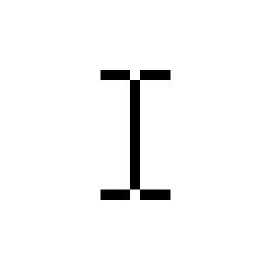 TEXT SELECT: I-BEAM